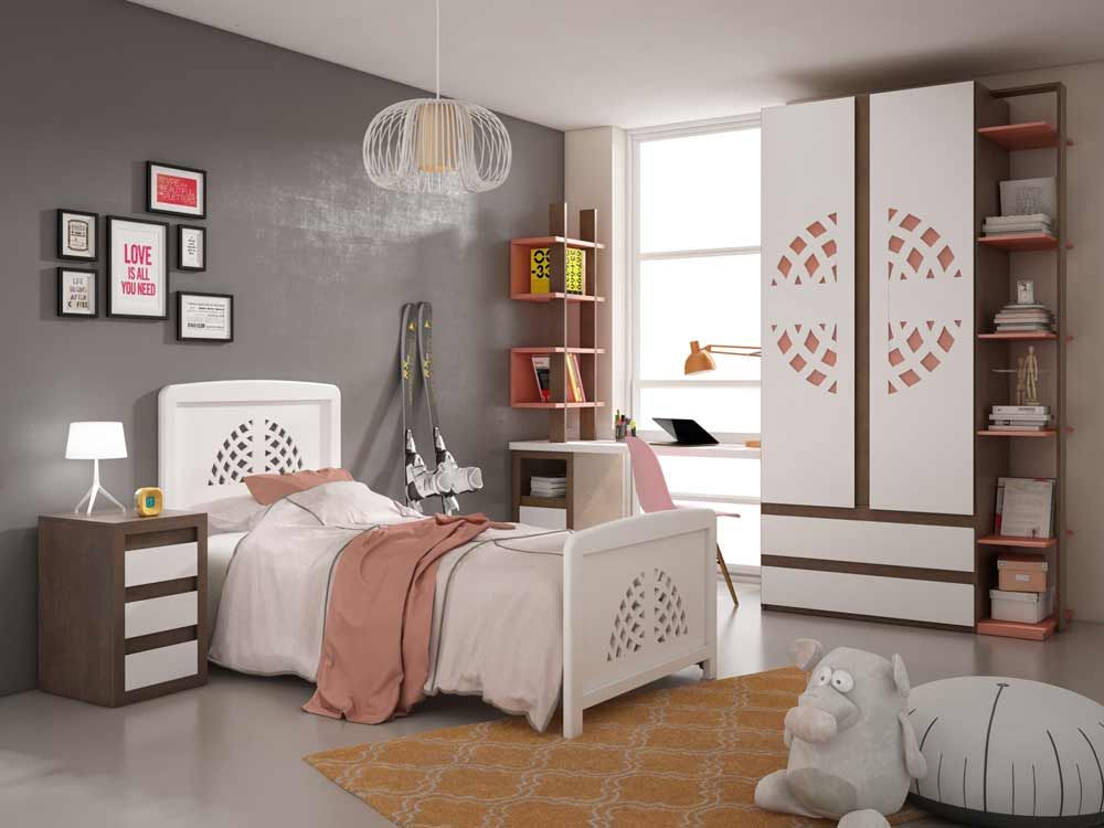 Dormitorios Juveniles Modernos en Artmobel, especialistas en muebles de Dormitorios  Juveniles. Ref: 4541
